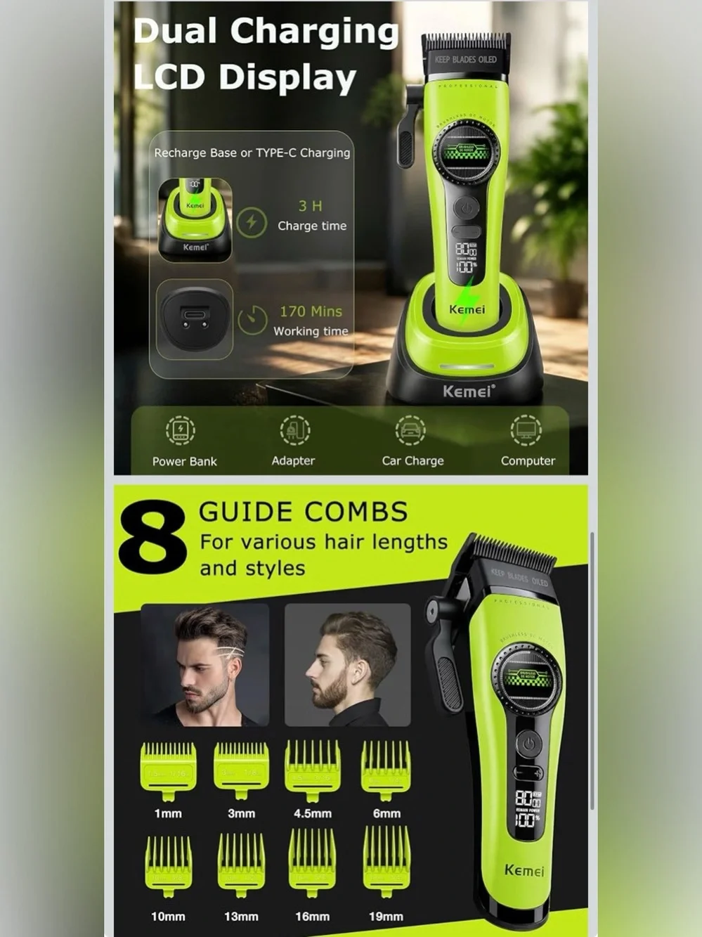 N/A kemei hair